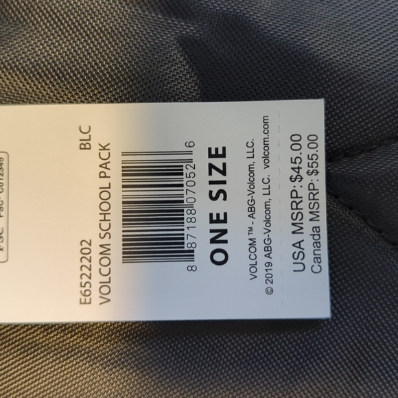 Volcom Backpack - Picture 6 of 6